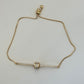 pulsera con charm de tubo
