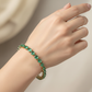Pulsera de tenis Gota Verde