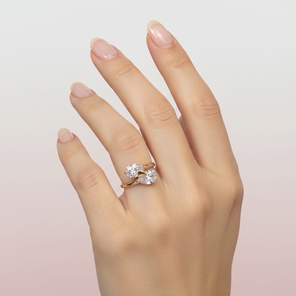 Anillo "Toi et Moi"