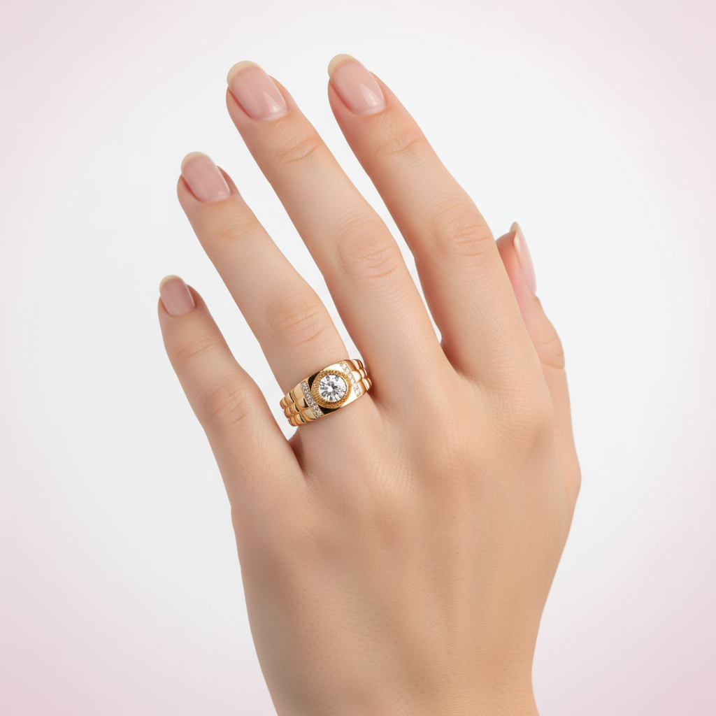 Anillo estilo Reloj