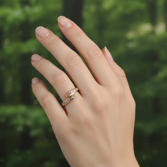 anillo bypass color pastel