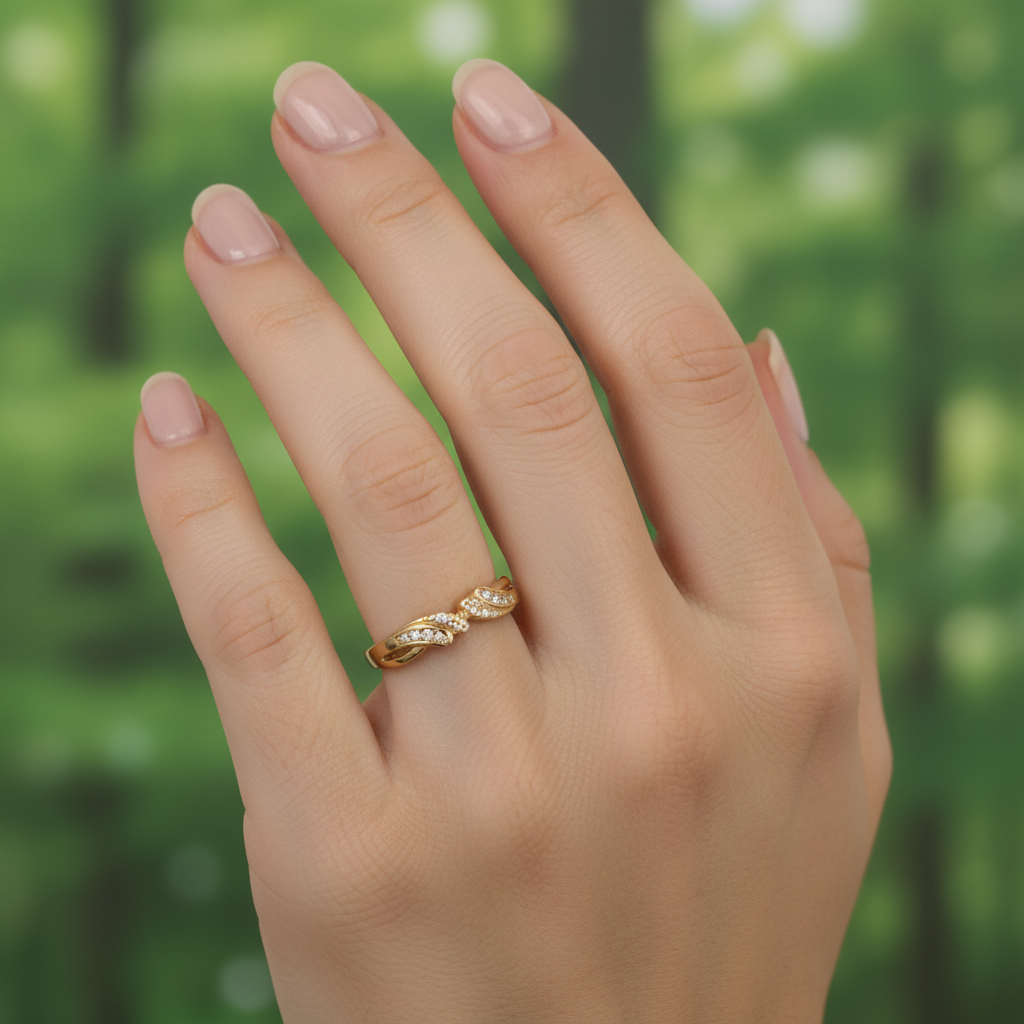 anillo trenzado