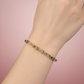 Pulsera de Hojas con Piedras Multicolor