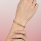 Pulsera de Grecas con Infinitos y Pavé