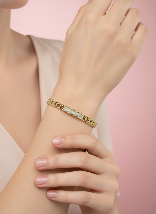 Pulsera  placa de pavé
