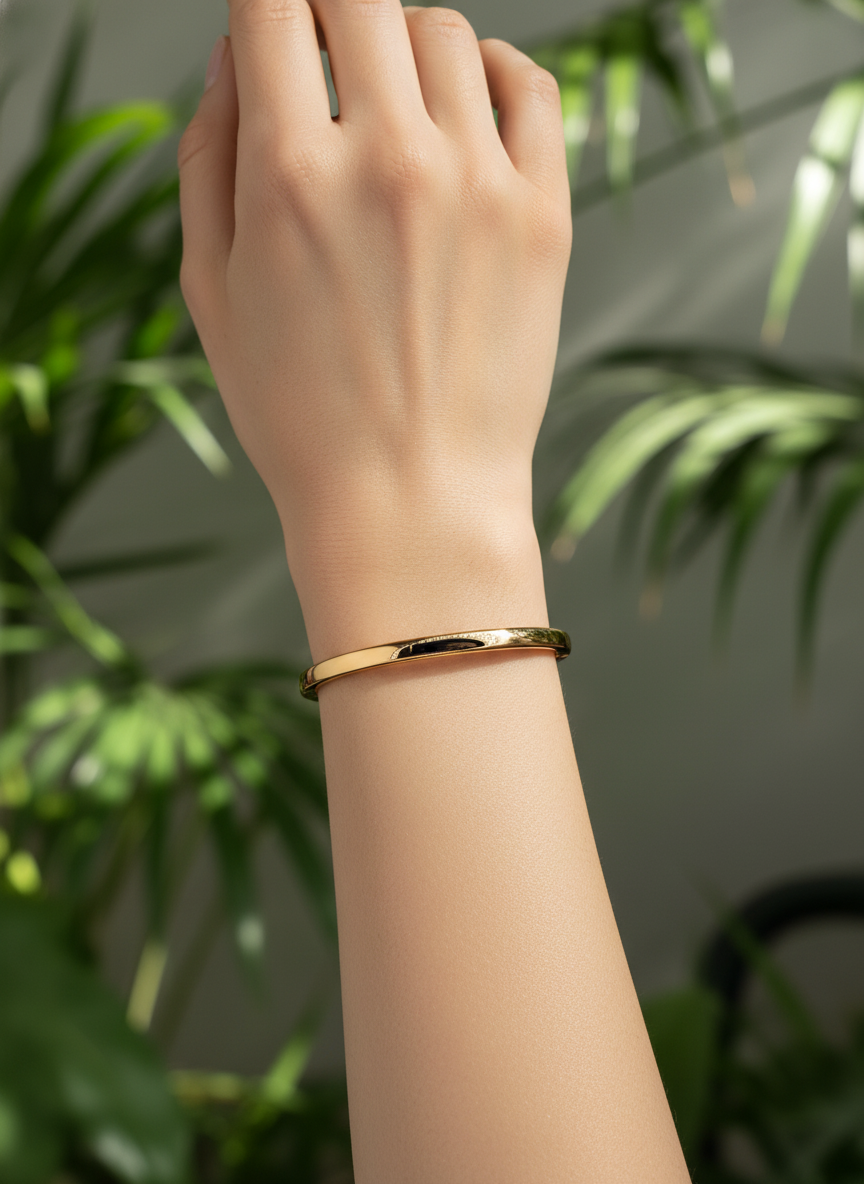 brazalete rígido liso